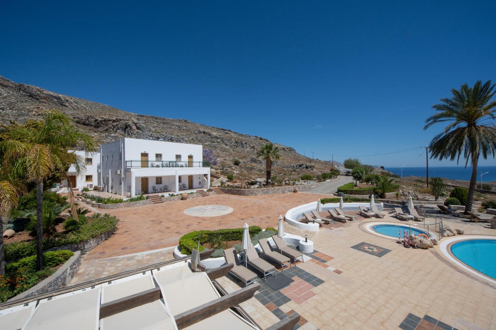 Krana Hotel Líndos Exteriör bild